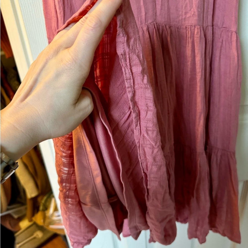 Wonderly Ruffled Pink Dress - Picture 5 of 6